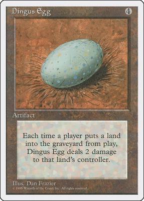 Dingus Egg card from Fourth Edition