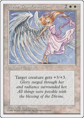 Divine Transformation card from Fourth Edition