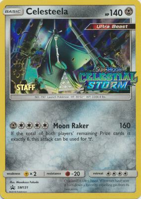 Celesteela - SM131 (Prerelease) [Staff] card from SM Promos