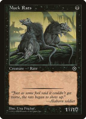 Muck Rats card from Portal Second Age