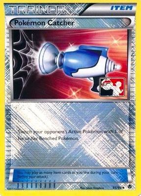 Pokemon Catcher - 95/98 (Player Rewards) card from League & Championship Cards