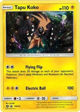 Tapu Koko - SM30a card from Alternate Art Promos