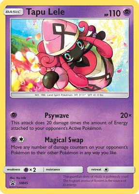 Tapu Lele - SM45 card from SM Promos