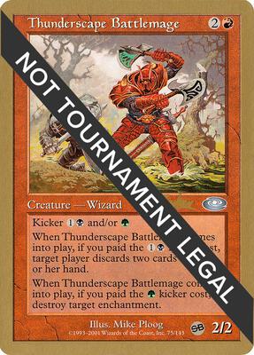 Thunderscape Battlemage - 2002 Brian Kibler (PLS) (SB) card from World Championship Decks