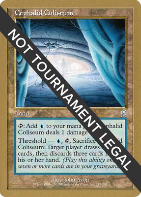 Cephalid Coliseum - 2002 Carlos Romao (ODY) card from World Championship Decks