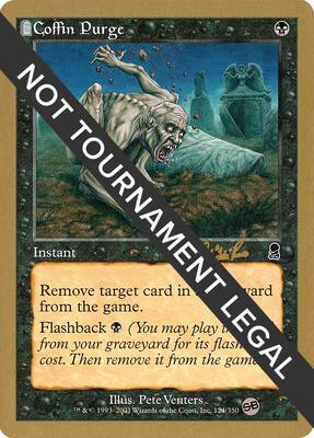 Coffin Purge - 2002 Carlos Romao (ODY) (SB) card from World Championship Decks