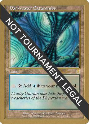 Darkwater Catacombs - 2002 Carlos Romao (ODY) card from World Championship Decks