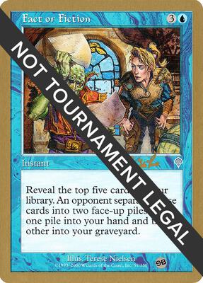 Fact or Fiction - 2002 Carlos Romao (INV) (SB) card from World Championship Decks