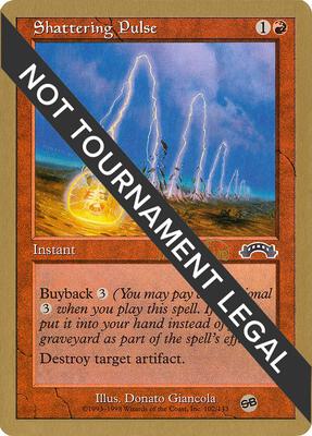 Shattering Pulse - 1999 Kai Budde (EXO) (SB) card from World Championship Decks