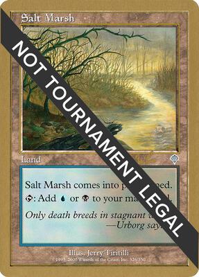 Salt Marsh - 2002 Carlos Romao (INV) card from World Championship Decks