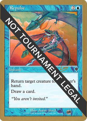 Repulse - 2002 Raphael Levy (INV) (SB) card from World Championship Decks