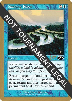 Rushing River - 2002 Raphael Levy (PLS) card from World Championship Decks