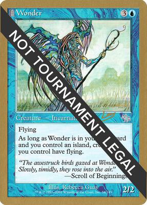 Wonder - 2002 Raphael Levy (JUD) card from World Championship Decks