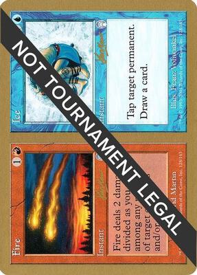 Fire // Ice - 2002 Sim Han How (APC) card from World Championship Decks