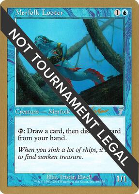 Merfolk Looter - 2002 Sim Han How (7ED) card from World Championship Decks