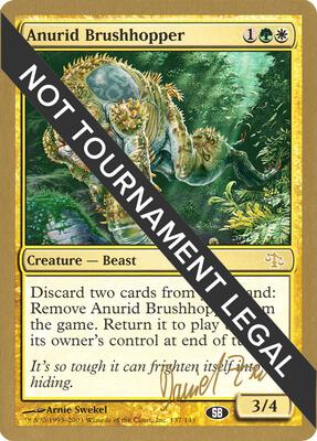 Anurid Brushhopper - 2003 Daniel Zink (JUD) (SB) card from World Championship Decks