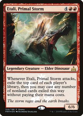 Etali, Primal Storm card from Media Promos