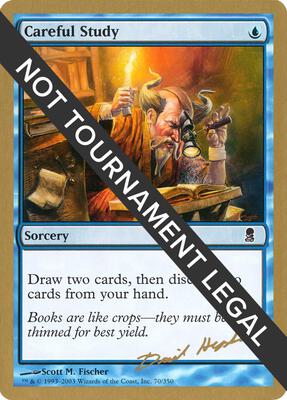 Careful Study - 2003 Dave Humpherys (ODY) card from World Championship Decks