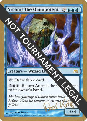 Arcanis the Omnipotent - 2003 Peer Kroger (ONS) card from World Championship Decks