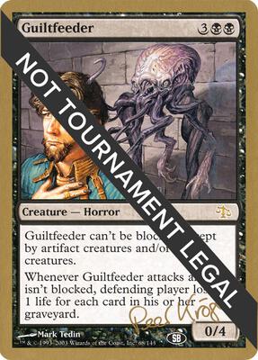 Guiltfeeder - 2003 Peer Kroger (JUD) (SB) card from World Championship Decks