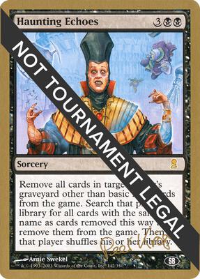 Haunting Echoes - 2003 Peer Kroger (JUD) (SB) card from World Championship Decks