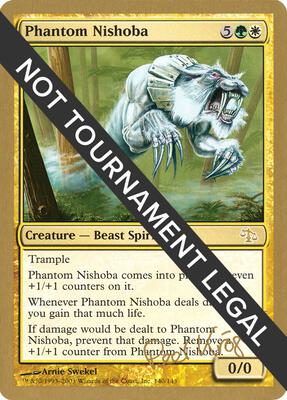 Phantom Nishoba - 2003 Peer Kroger (JUD) card from World Championship Decks