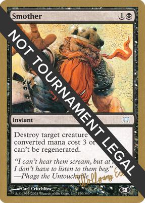Smother - 2003 Wolfgang Eder (ONS) (SB) card from World Championship Decks