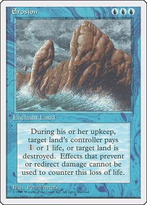 Erosion card from Fourth Edition