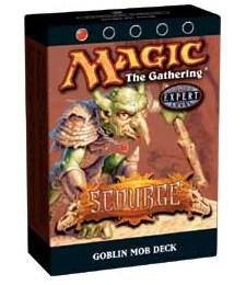 Scourge Theme Deck - Goblin Mob card from Scourge