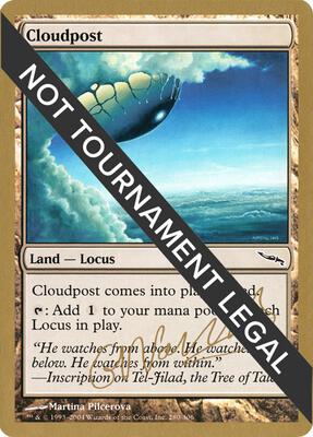 Cloudpost - 2004 Gabriel Nassif (MRD) card from World Championship Decks