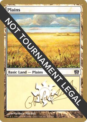 Plains (332) - 2004 Gabriel Nassif (8ED) card from World Championship Decks