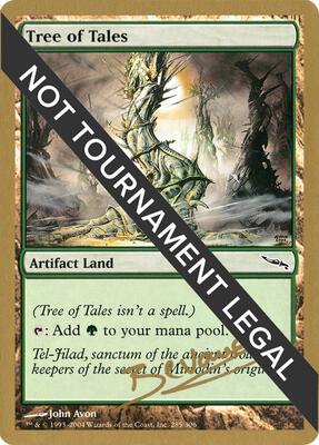 Tree of Tales - 2004 Manuel Bevand (MRD) card from World Championship Decks