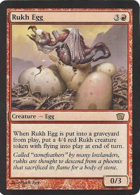 Rukh Egg (8th Edition) (Box Topper) card from Oversize Cards