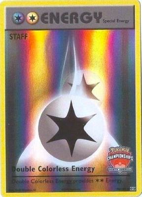 Double Colorless Energy - 90/108 (North America Championships) [Staff] card from League & Championship Cards