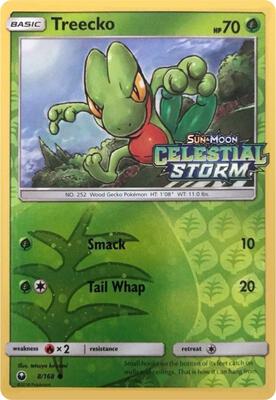 Treecko - 8/168 (Toys R Us) card from Miscellaneous Cards & Products