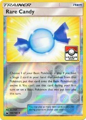 Rare Candy - 142/168 (League Cup) card from League & Championship Cards