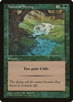 Natural Spring card from Portal Second Age