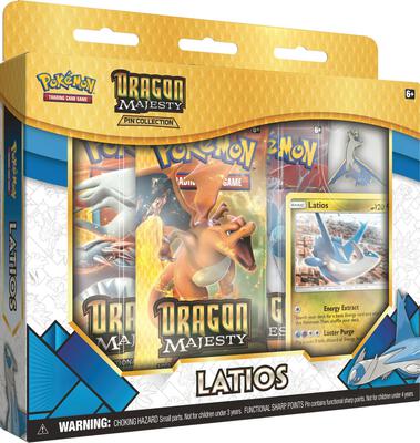 Dragon Majesty Pin Collection [Latios] card from Dragon Majesty