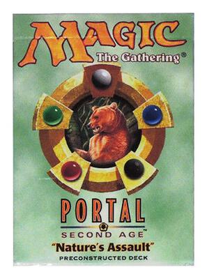 Portal Second Age Theme Deck - Nature's Assault card from Portal Second Age