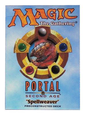 Portal Second Age Theme Deck - Spellweaver card from Portal Second Age