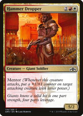 Hammer Dropper card from Guilds of Ravnica
