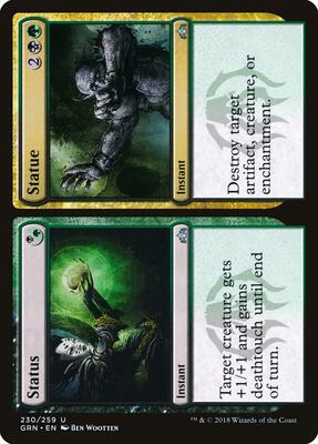 Status // Statue card from Guilds of Ravnica
