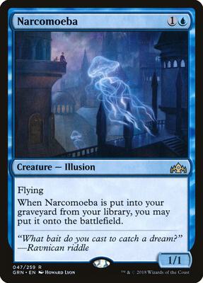 Narcomoeba card from Guilds of Ravnica