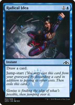 Radical Idea card from Guilds of Ravnica