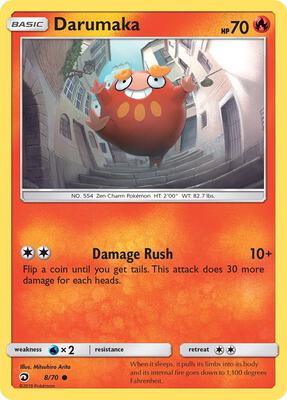 Darumaka card from Dragon Majesty