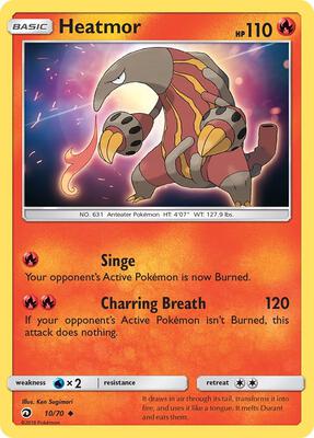 Heatmor card from Dragon Majesty