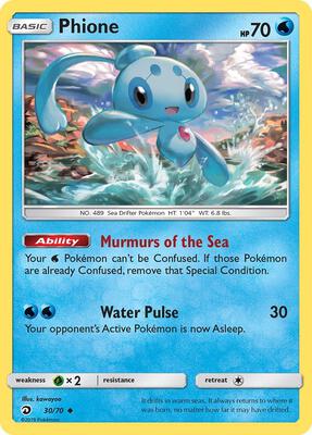 Phione card from Dragon Majesty