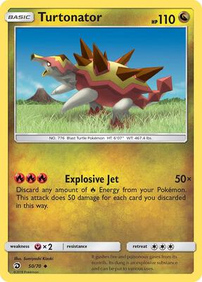 Turtonator card from Dragon Majesty