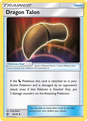 Dragon Talon card from Dragon Majesty