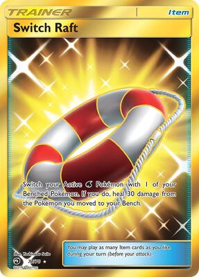 Switch Raft (Secret) card from Dragon Majesty